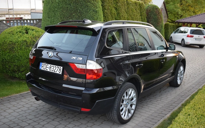 BMW X3 cena 35500 przebieg: 220000, rok produkcji 2009 z Dębica małe 704